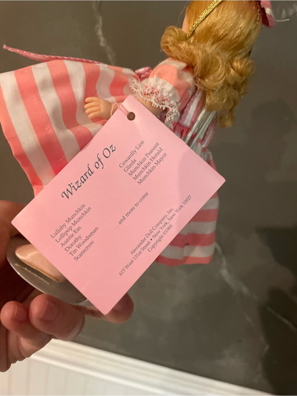 Madame Alexander 8-in Lollipop Munchkin doll from Wizard of Oz collection #14513 - Picture 3 of 5